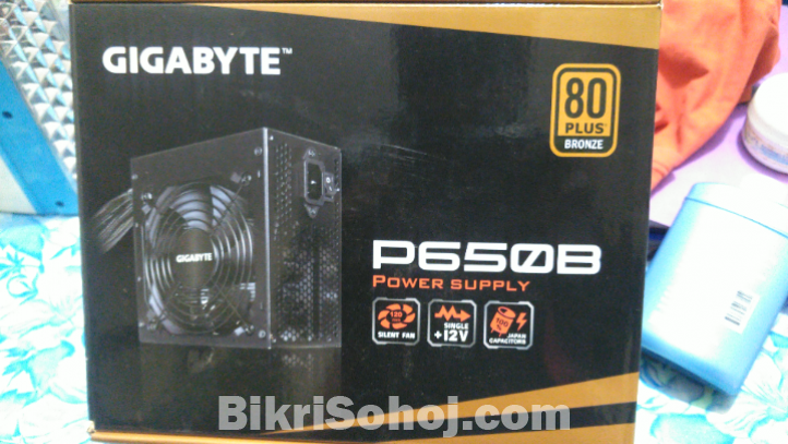 Gigabyte P650B 650W 80 Plus Bronze Certified Power Supply